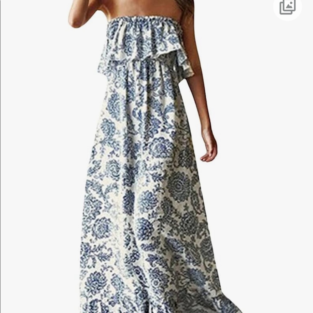 New with Tags Boho off the Shoulder Dress